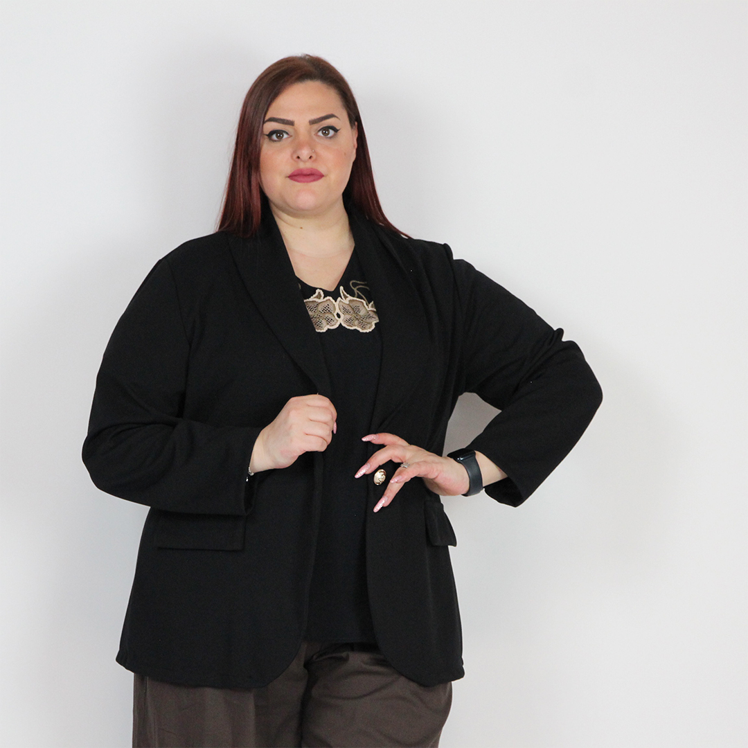 GIACCA SEMPLICE CURVY - immagine 2
