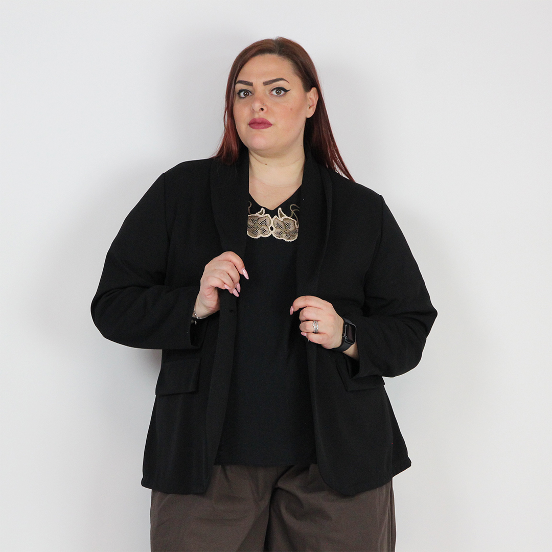 GIACCA SEMPLICE CURVY - immagine 3
