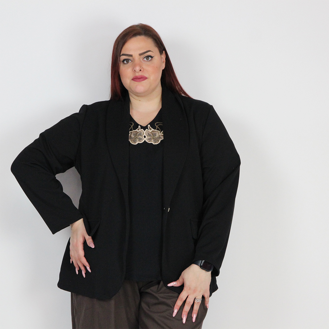 GIACCA SEMPLICE CURVY - immagine 4