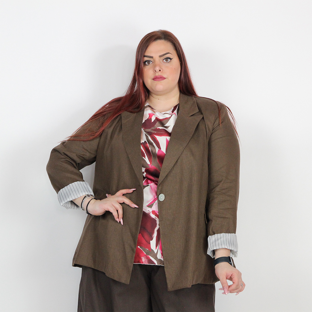 GIACCA LINO CURVY - immagine 8