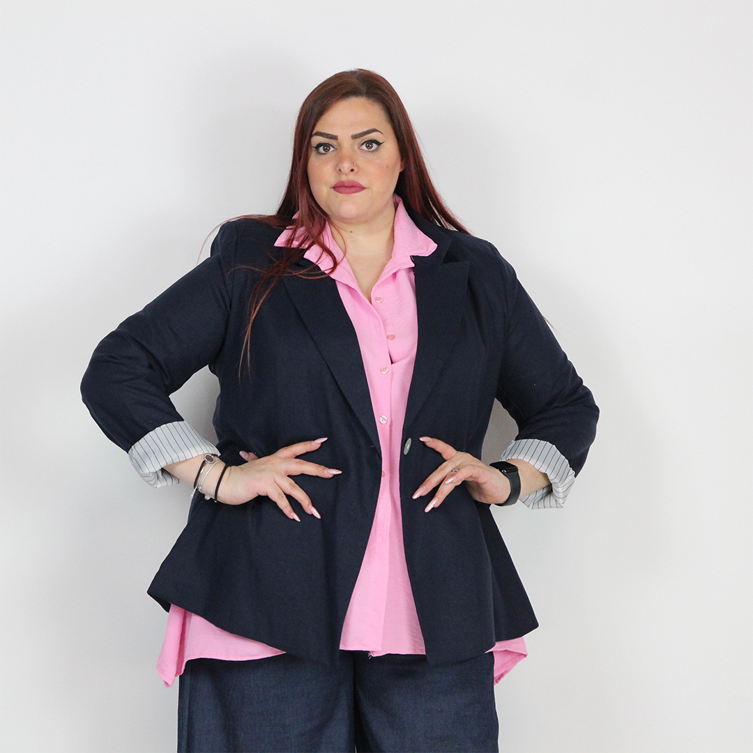 GIACCA LINO CURVY - immagine 11