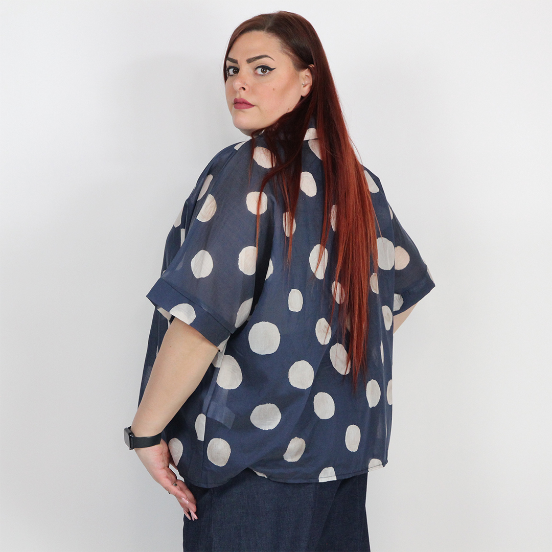 CAMICIA POIS CURVY - immagine 7