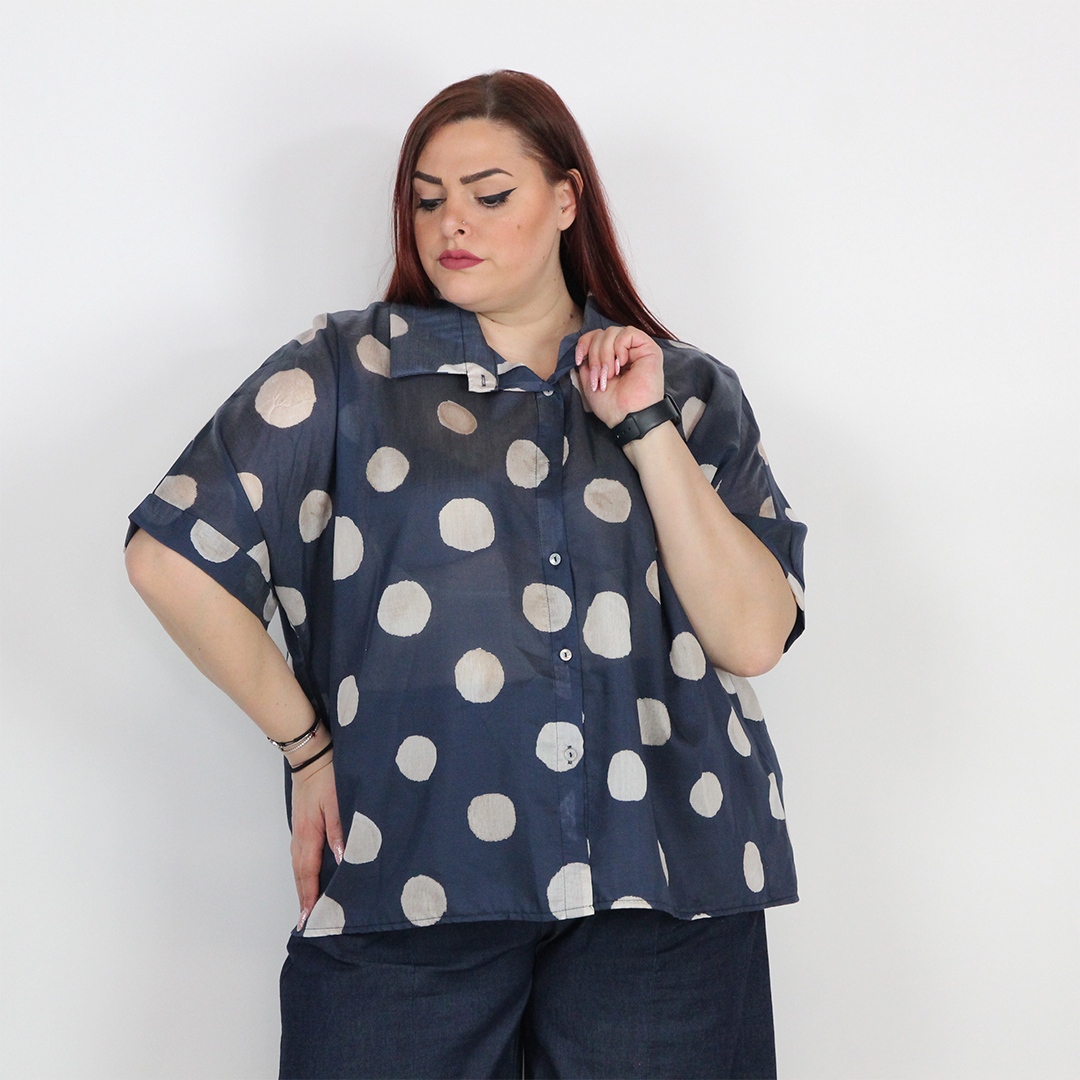 CAMICIA POIS CURVY - immagine 8