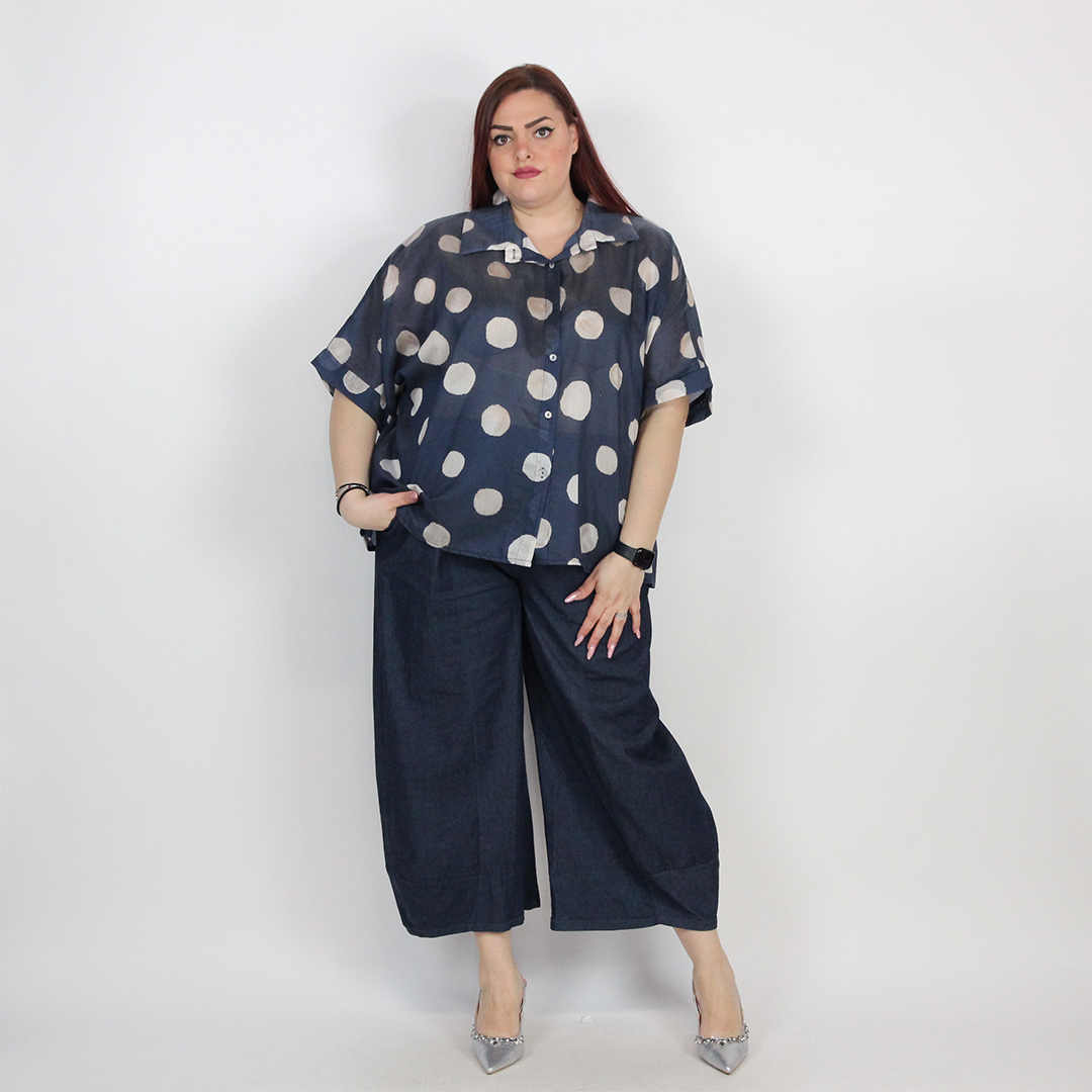 CAMICIA POIS CURVY - immagine 9