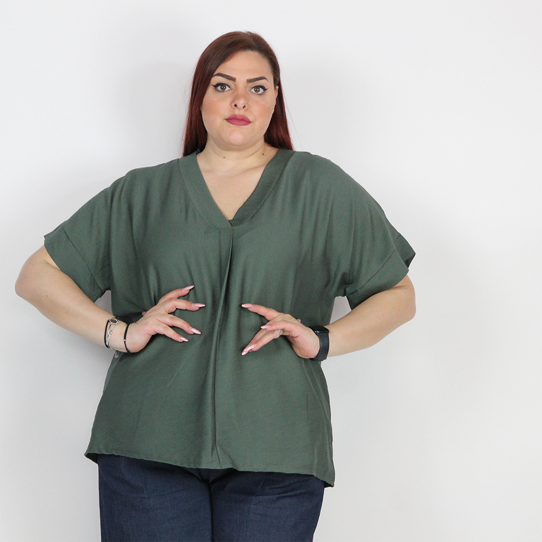 BLUSA PIEGA CURVY - immagine 6