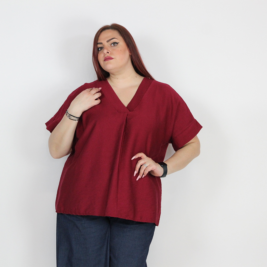 BLUSA PIEGA CURVY - immagine 9