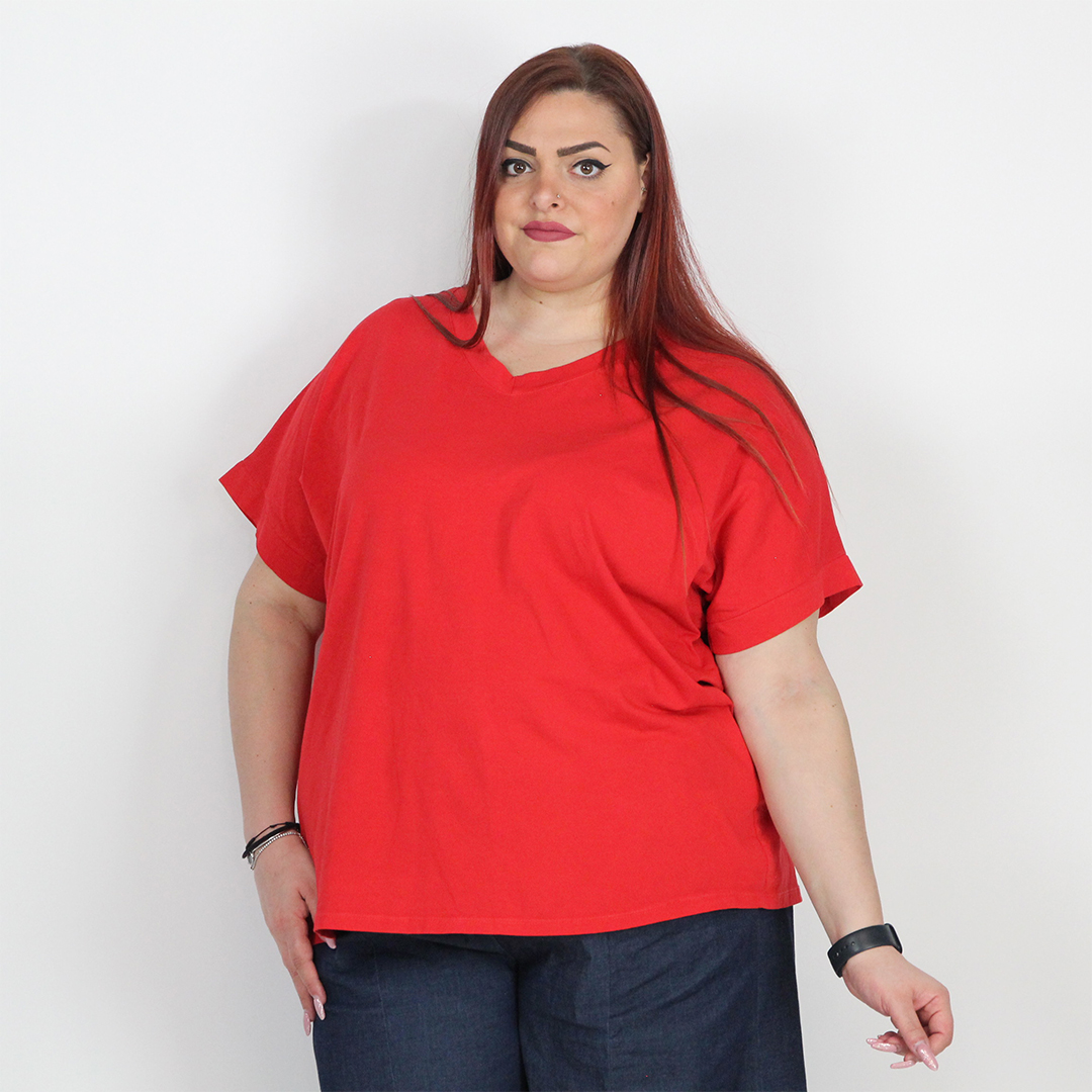 T-SHIRT OVERSIZE V - immagine 10