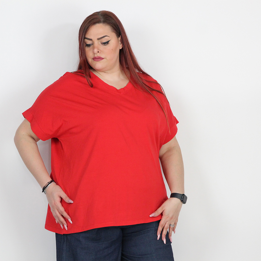 T-SHIRT OVERSIZE V - immagine 11