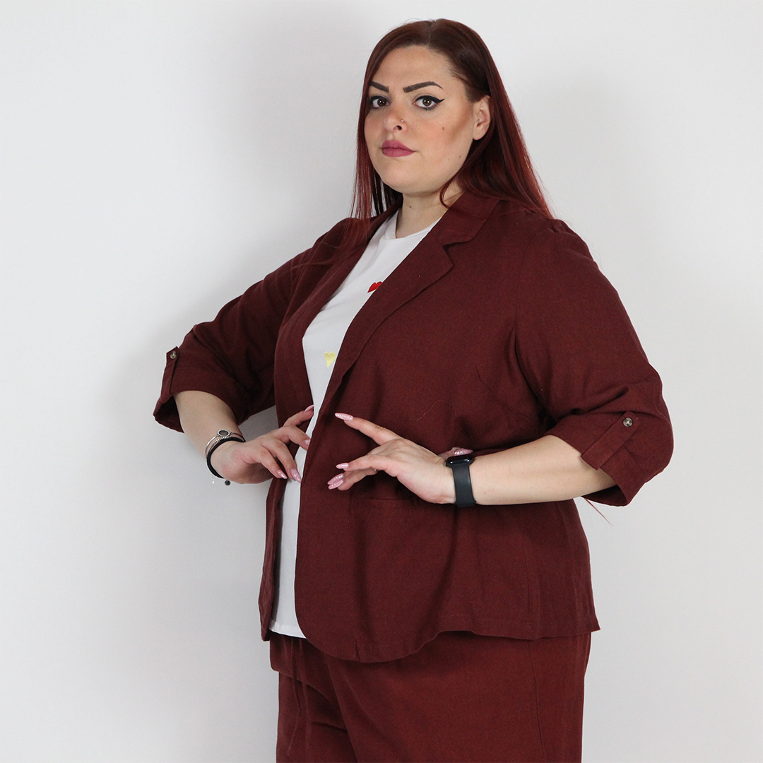 BLAZER LINO OVERSIZE - immagine 4