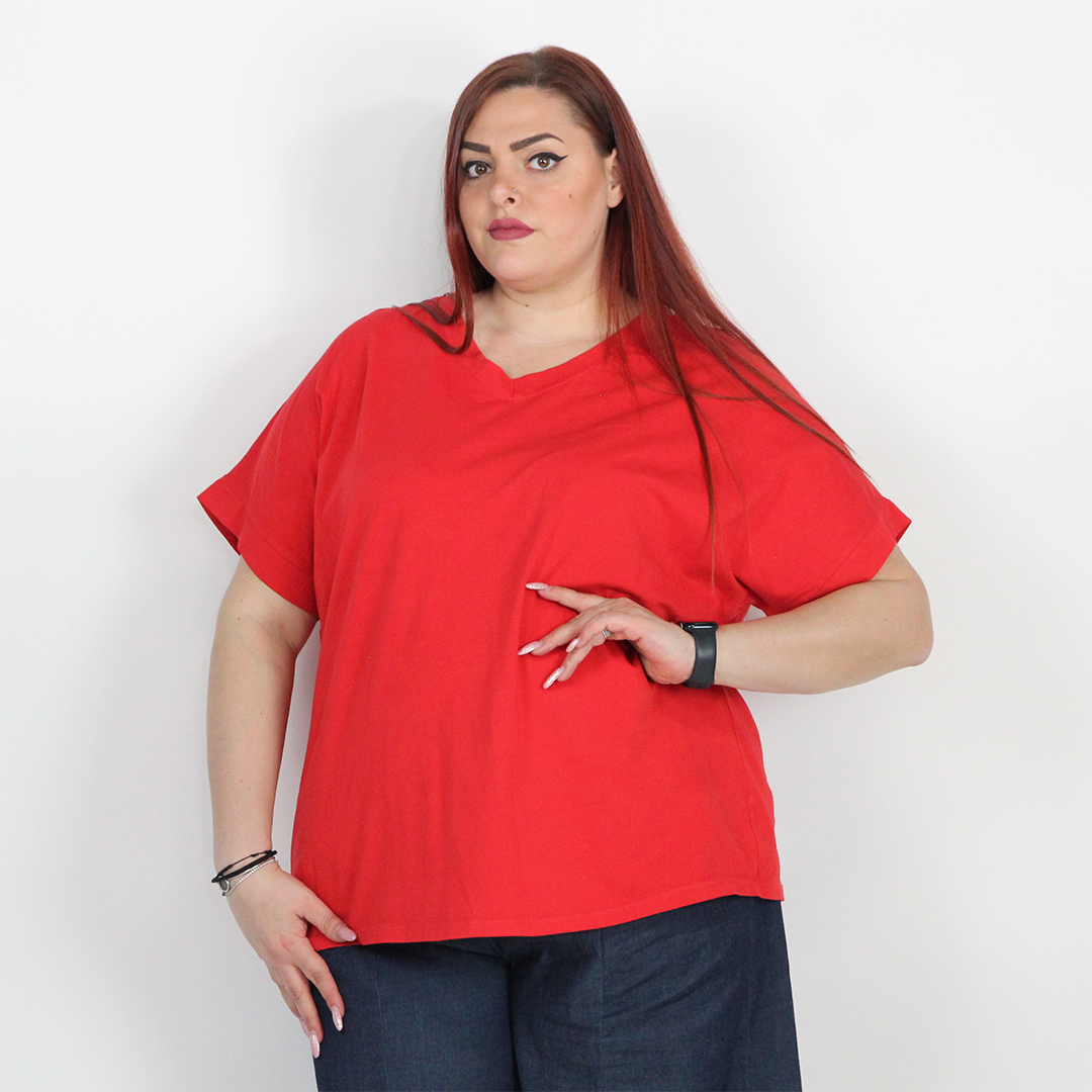 T-SHIRT OVERSIZE V - immagine 12