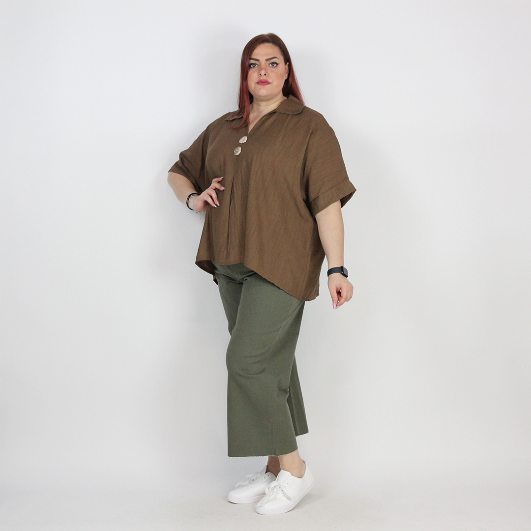 BLUSA CON BOTTONI - immagine 17