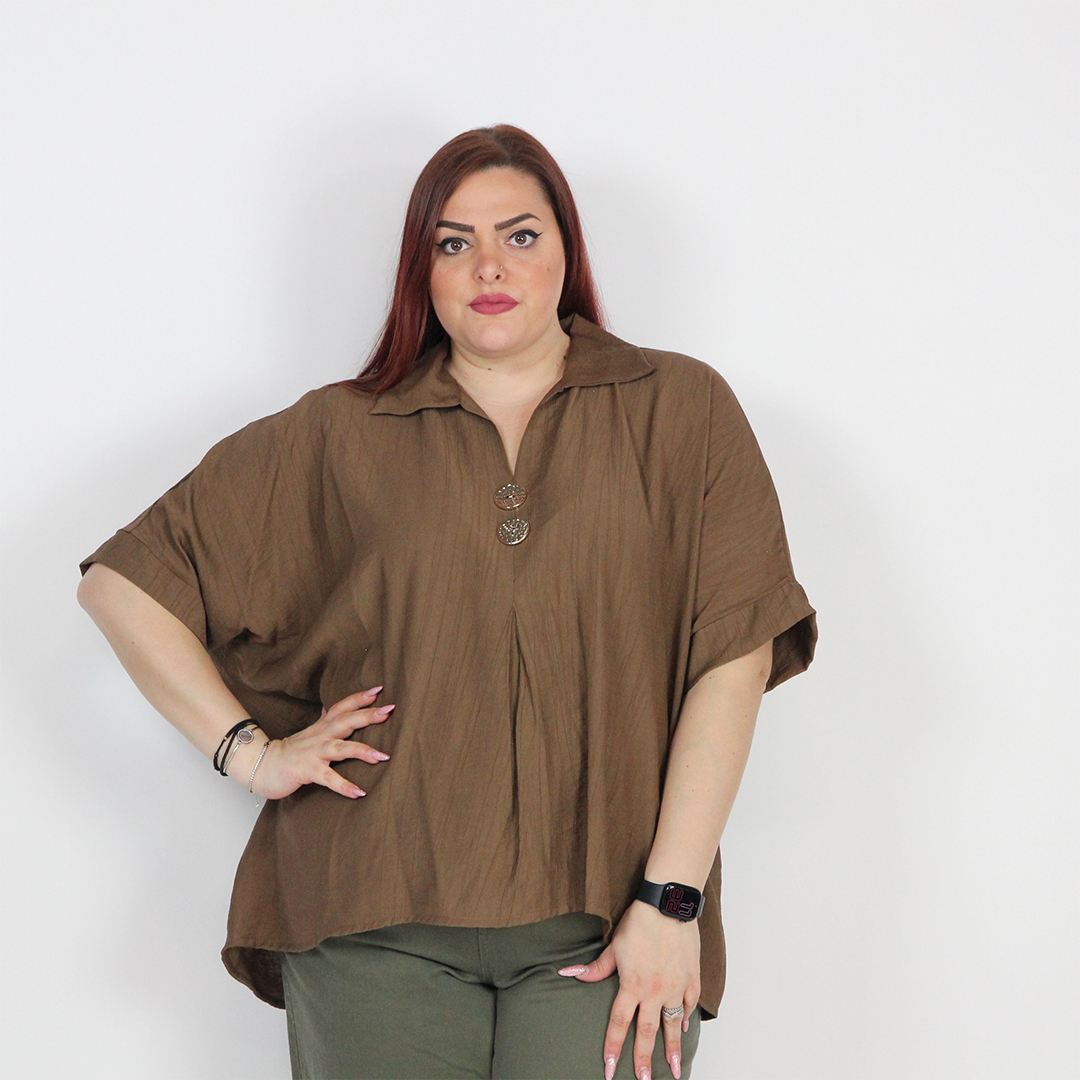 BLUSA CON BOTTONI - immagine 19