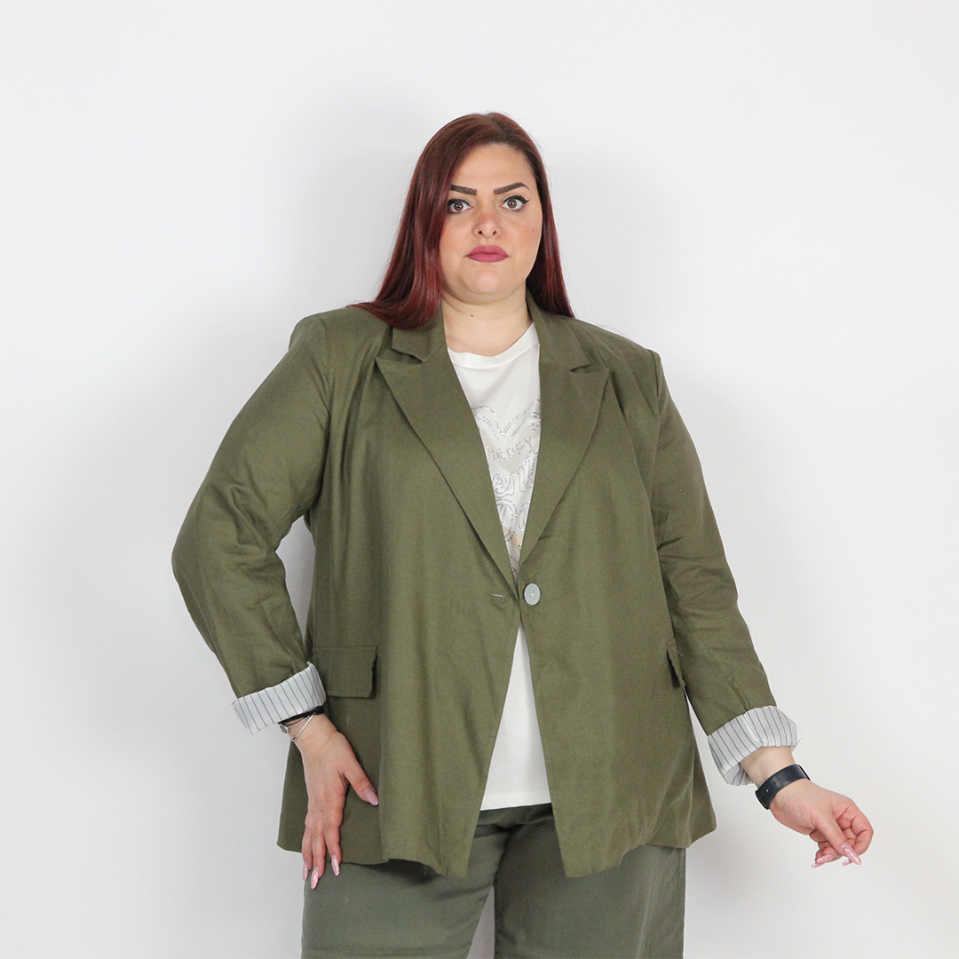 GIACCA LINO CURVY - immagine 17