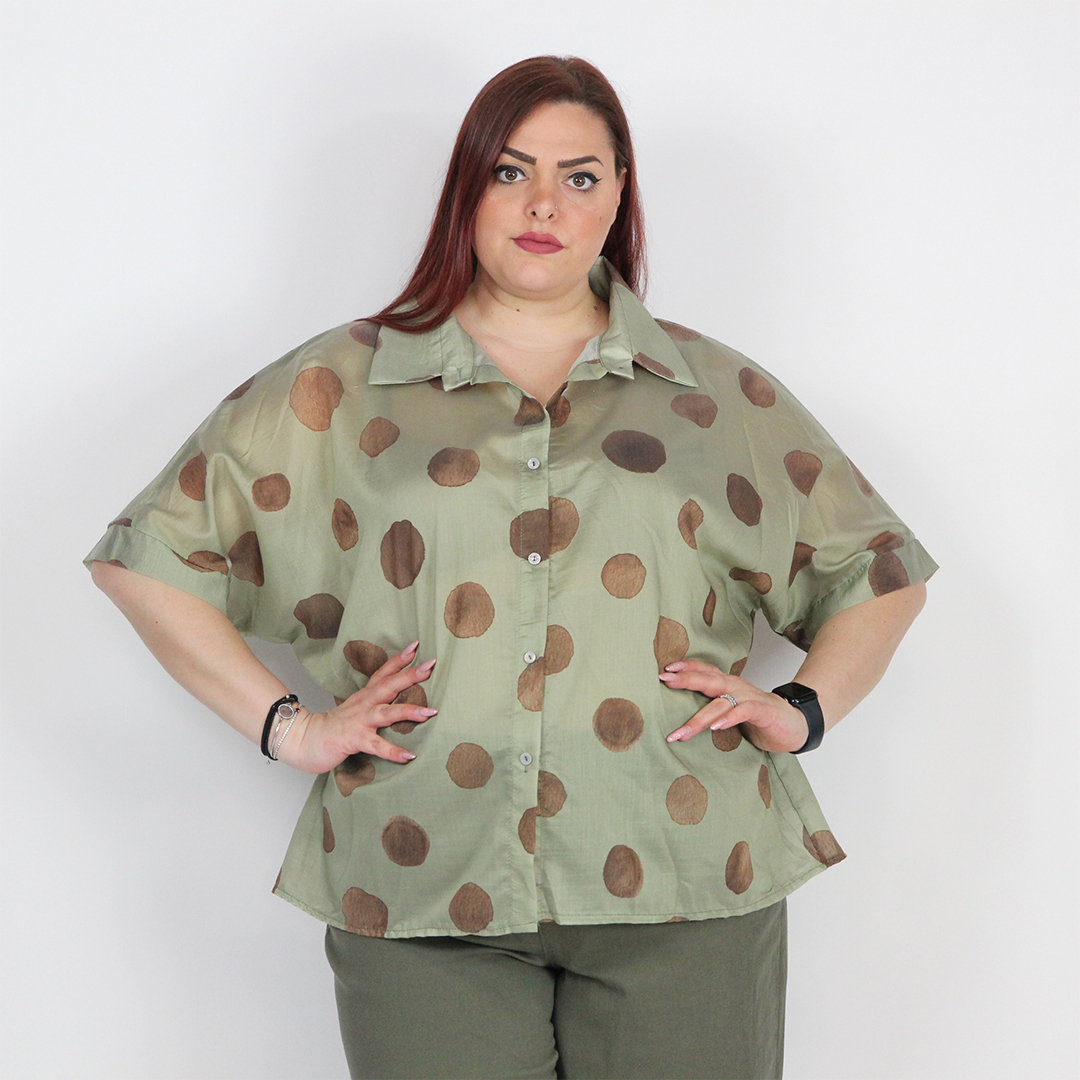 CAMICIA POIS CURVY - immagine 12