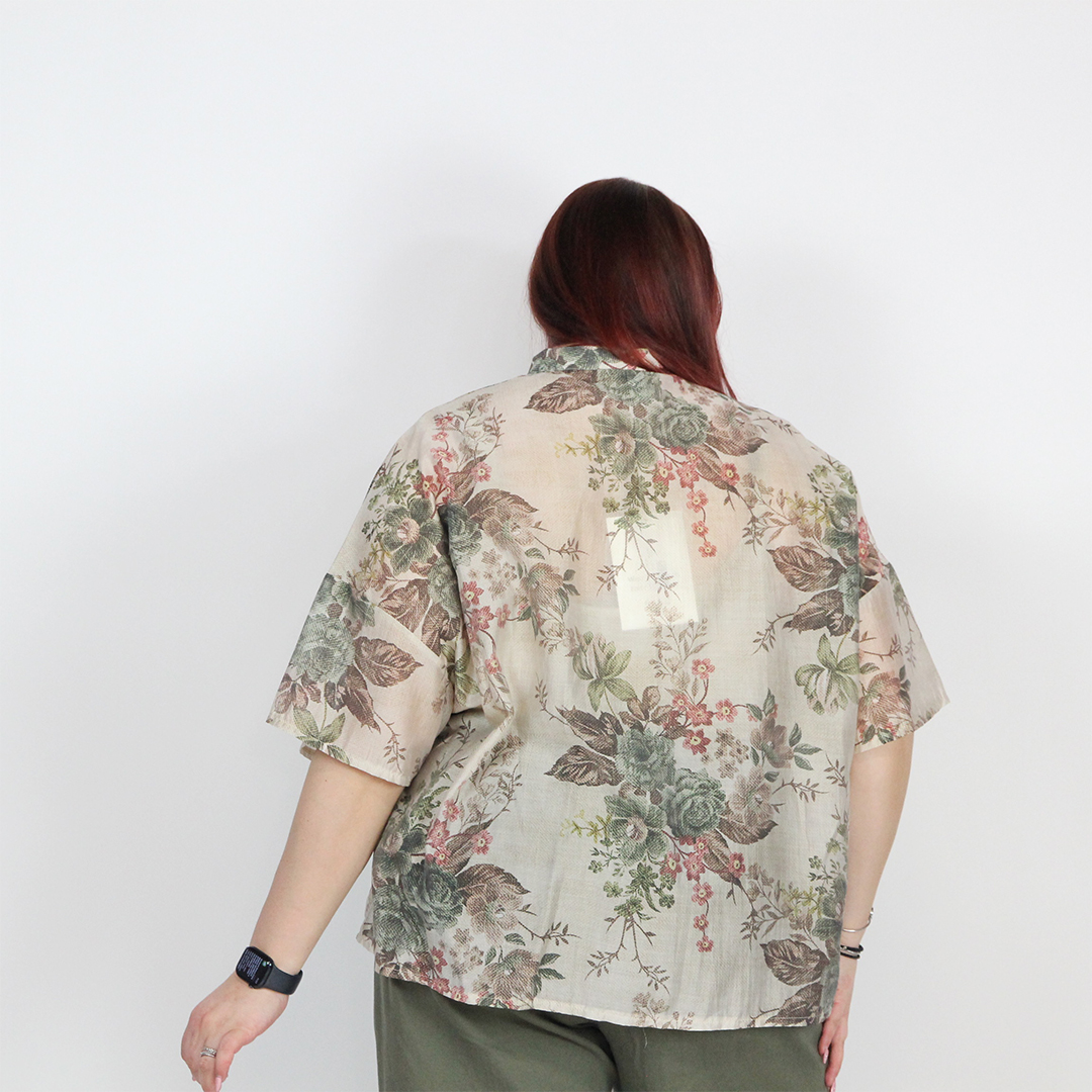 CAMICIA FIORELLINI CURVY - immagine 10